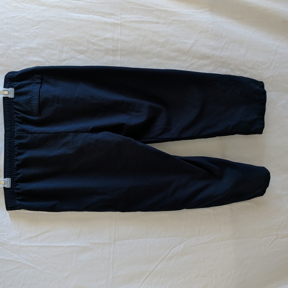 Nike Side Stripes Navy Blue Athletic pull-on Pants.  Size M(8-10) - Picture 3 of 12